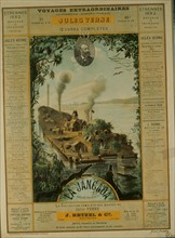 Affiche publicitaire, collection Hetzel-Etrenne, 1882