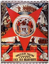 Affiche politique de Dmitry Moor