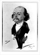 Gustave Flaubert par Eugène Giraud