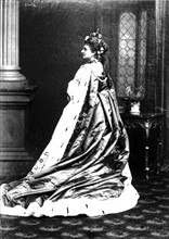 Hortense Schneider in costume