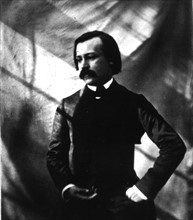 Paul Meurice photographed by Auguste Vacquerie
