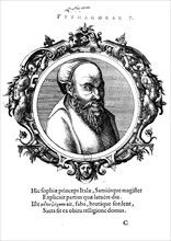 Ouvrage de Pythagore, "Icones veterum aliquot recentrum medicarum philosophirumque"
