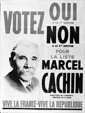 Affiche du Parti communiste français
