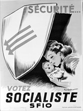 Poster of the S.F.I.O. Socialist Party