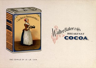Publicité pour du cacao