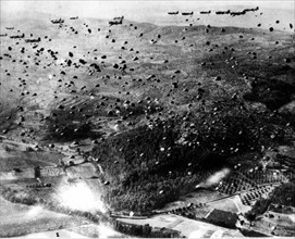 To prepare for the Allied landing in the south of France, hundreds of paratroopers were dropped behind enemy lines by the C-47 cargo-plane