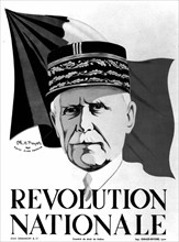 Propaganda poster of the Vichy government