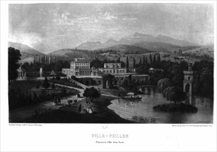Nice, villa Peillon, lieu de rencontre entre Napoléon III et Alexandre II