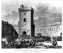 Massacres dans le Fort Saint-Jean à Marseille