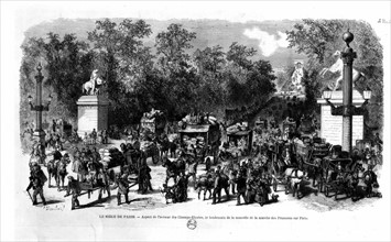 War of 1870, the siege of Paris