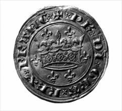Gold seal of Philippe VI de Valois