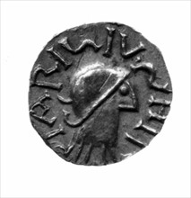 Merovingian coin of the city of Paris