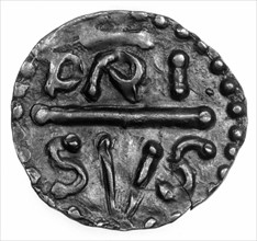 Silver coin of Charlemagne