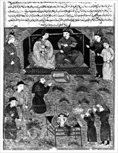 Manuscrit persan orné de 106 peintures