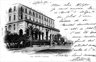 Algiers, the lycée/high school