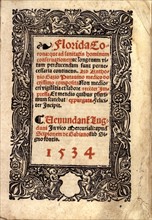 Antonio GAZI, Manuscrit  : "Florida Corona que ad sanitatis hominum conservatione..."