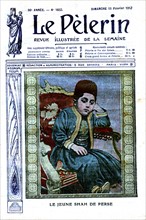 The young shah of Persia