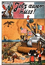 Poster by Hansi celebrating the allied victory