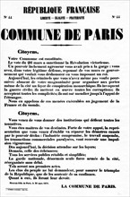 Official decree of the Commune