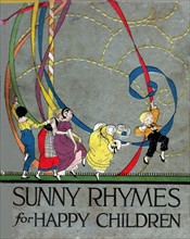 Couverture de Rhymes par Olive Beaupre Miller : "Sunny rhymes for happy children"