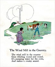 Rhymes by Olive Beaupre Miller : "Sunny rhymes for happy children" : "the wind mill in the country"