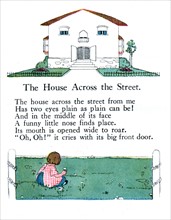 Rhymes by Olive Beaupre Miller, "Sunny rhymes for happy children" : "The house across the street"