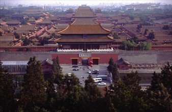 Le Palais Impérial, la Cité Interdite à Beijing/Pékin, Chine