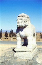 Tombes de l'Est de la dynastie des Qing, statue "sur le Chemin de l'Esprit", Zunhua