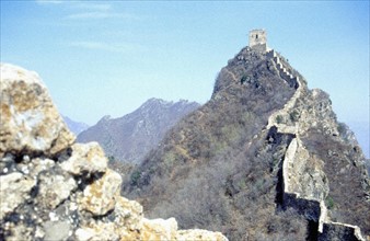 La Grande Muraille à Simatai, en direction de la tour de Pékin