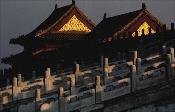 Le Palais impérial, la Cité Interdite à Beijing/Pékin