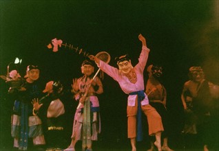 Danse traditionnelle à Wuyuan, 
province de Jiangxi