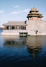Le Palais impérial, la Cité Interdite à Pékin, tour de guet