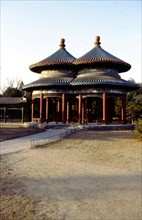 Le Temple du Ciel, pavillons ciculaires jumeaux