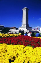 Monument érigé à la mémoire des héros du peuple, sur la place Tian'anmen