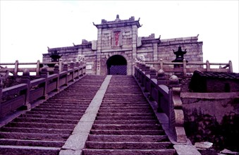 Le pic Zhurong au temple de Hengshan