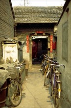 Maison dans le quartier des "Hutong" (ruelles) à Pékin