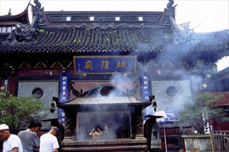 Le temple du Dieu de la ville, à Shanghaï