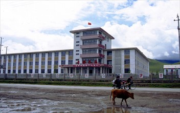 District de Damxung, dépôt militaire