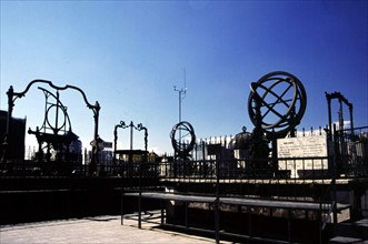 Ancien instrument astronomique à l'ancien Observatoire de Pékin