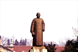 Statue de Sun Yat-sen à Wuhan