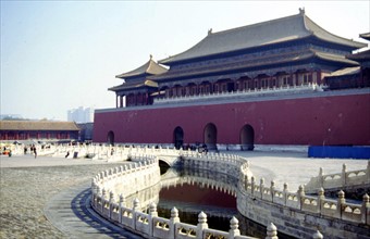 The forbidden City, the Palace Museum, the Imperial Palace, Inner Golden Water Bridge