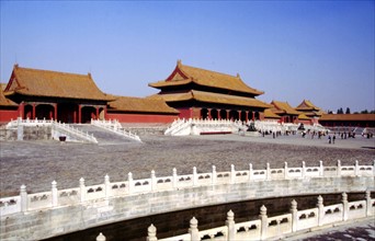 The forbidden City, the Palace Museum, the Imperial Palace, Gate of Supreme Harmony