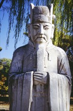 Tombeaux de la dynastie Ming, les 13 mausolées Ming, statue en pierre