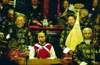 Performance of classical Naxi music
