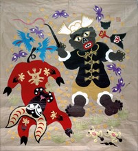 Chinese peasant's painting