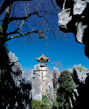 Forêt de pierre à Lunan, province de Yunnan, Chine