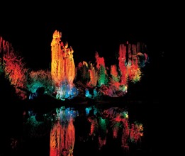 Stone forest China, Yunnan province, China