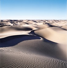 Dunes de sable, Chine