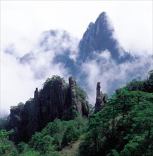 Mont Huang, China