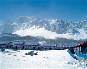 Snowy landscape, China